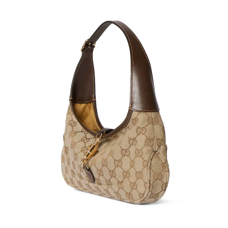 Gucci Jackie Slim Small Women's GG Canvas Shoulder Bag - 图片 2