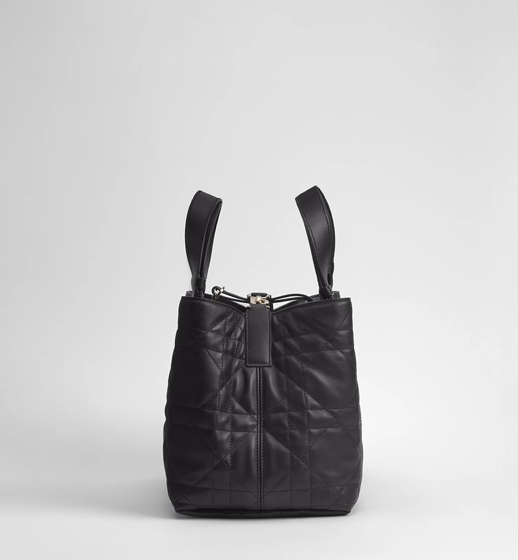 DIOR Toujours Small-sized Black Calfskin Women's Handbag - 图片 2