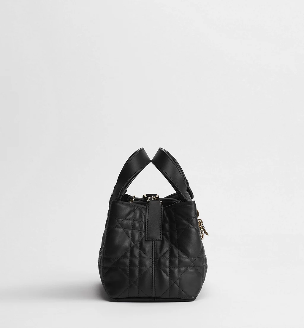 DIOR Toujours Small-sized Black Calfskin Women's Handbag - 图片 4