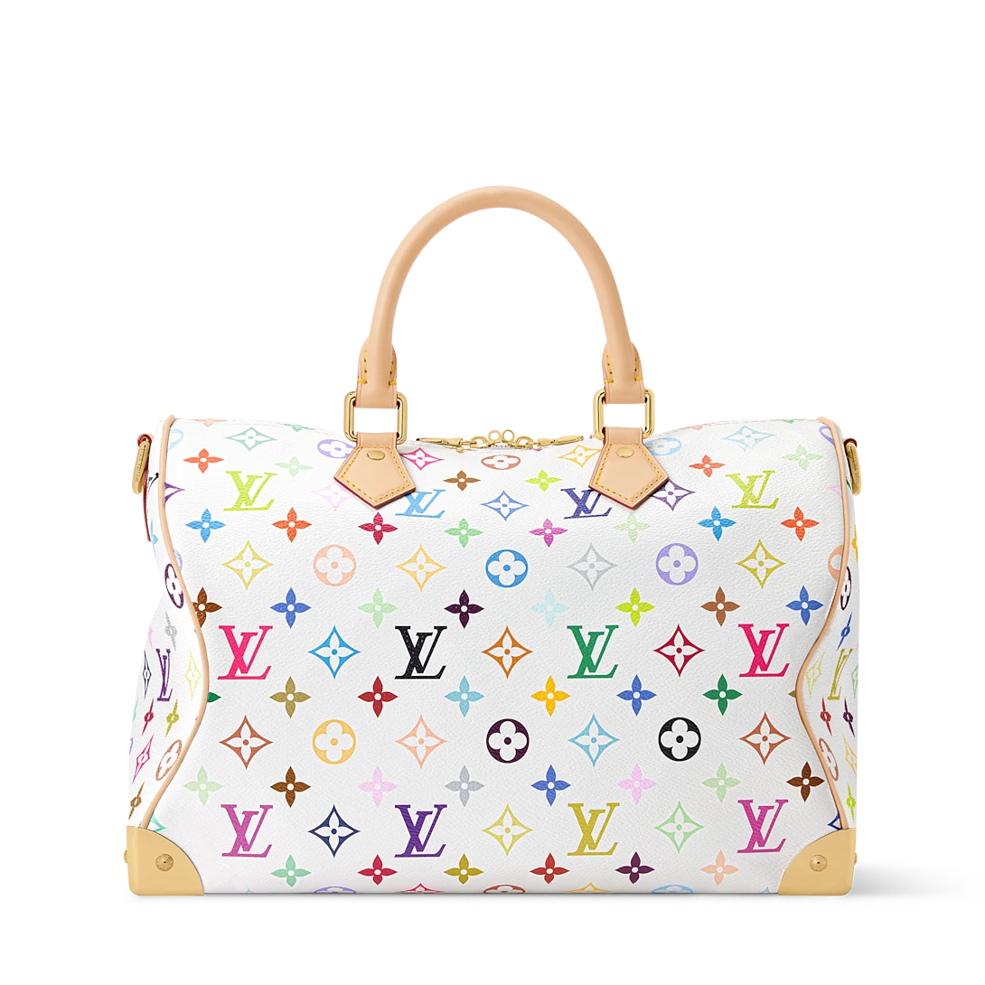 Louis Vuitton x Takashi Murakami Co-branded Speedy Soft 30 - 图片 3