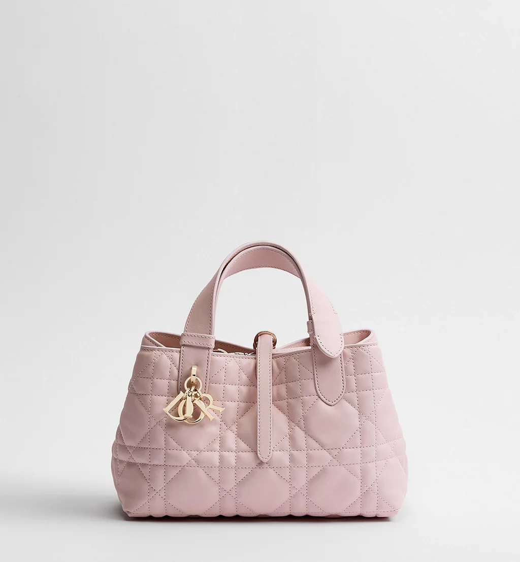 DIOR Toujours Small-sized Black Calfskin Women's Handbag - 图片 7
