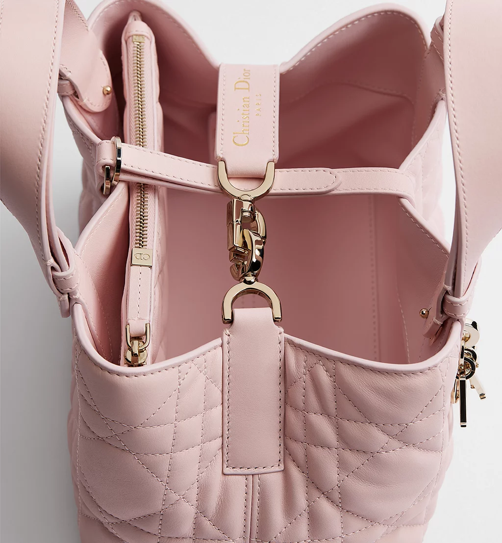 DIOR Toujours Small-sized Black Calfskin Women's Handbag - 图片 8