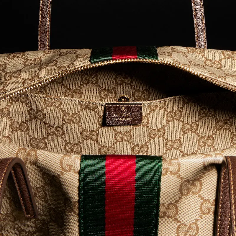 GUCCI Medium Monogram Boston Bag - 图片 3