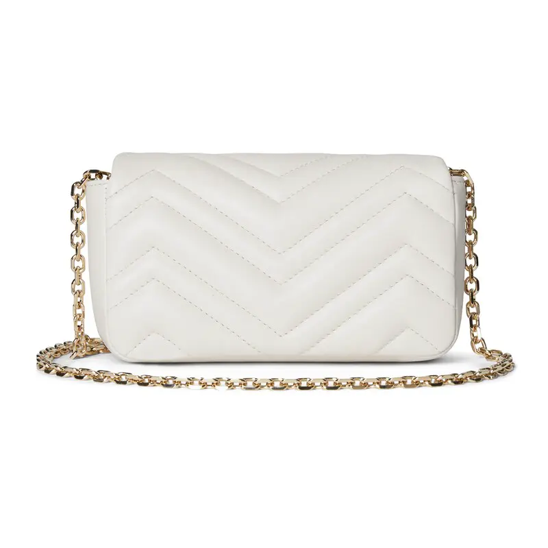 GUCCI GG Marmont Chevron Quilted Leather Shoulder Bag - 图片 4